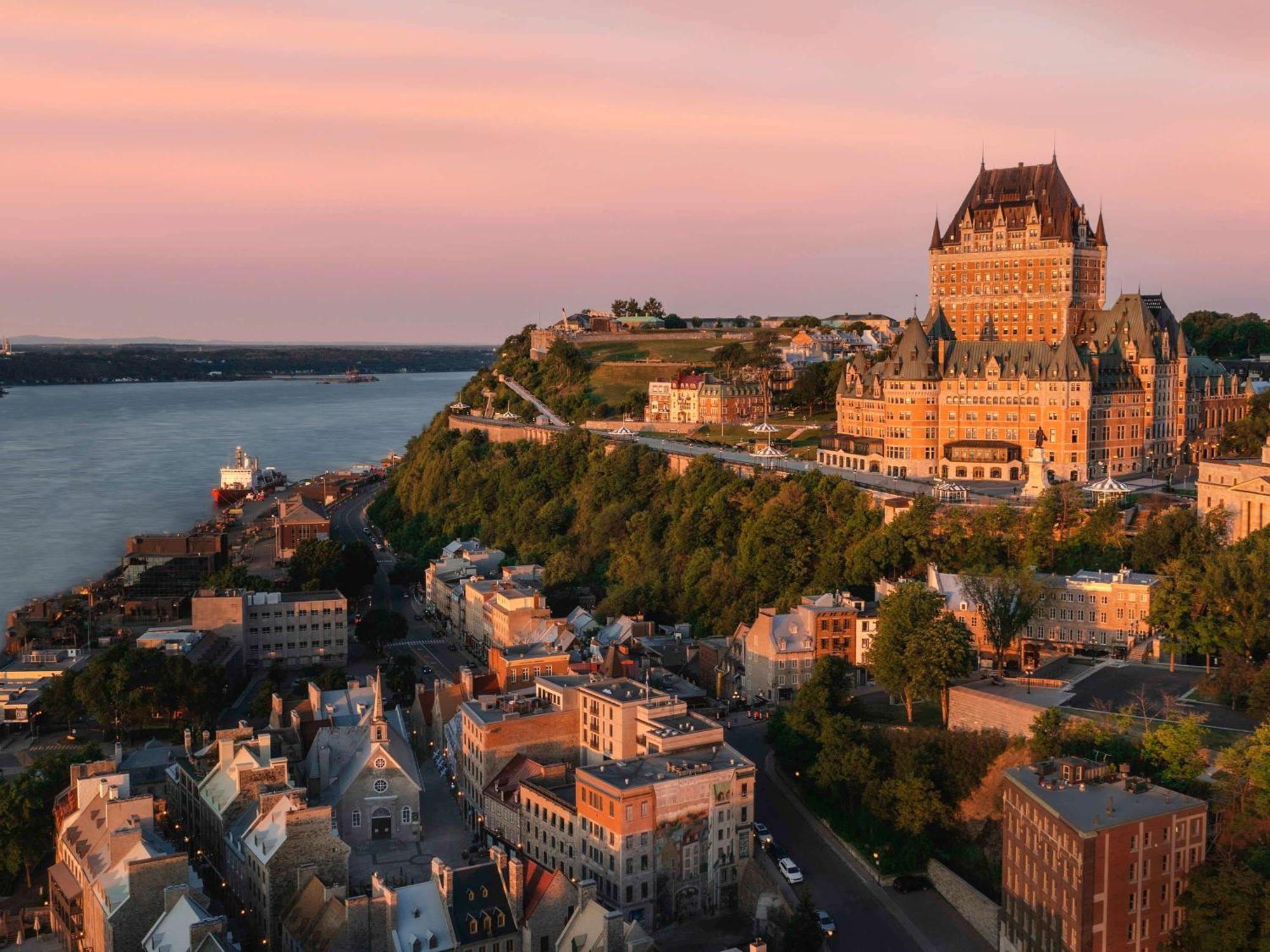 Fairmont Le Chateau Frontenac Квебек Екстериор снимка Château Frontenac