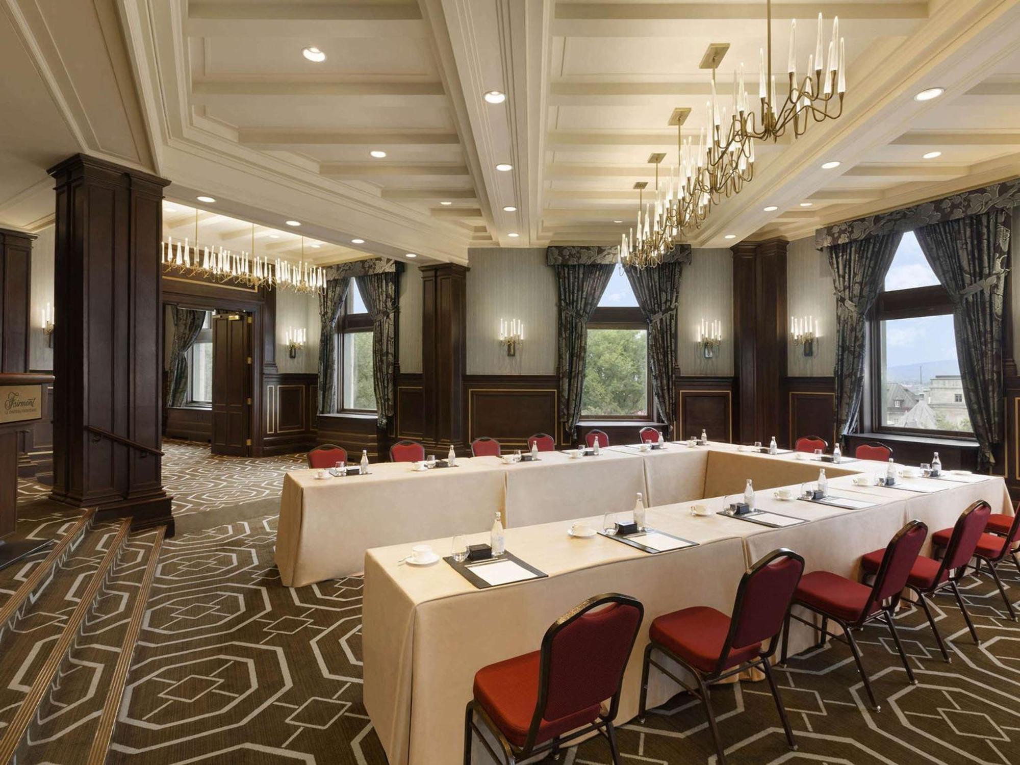 Fairmont Le Chateau Frontenac Квебек Екстериор снимка The ballroom