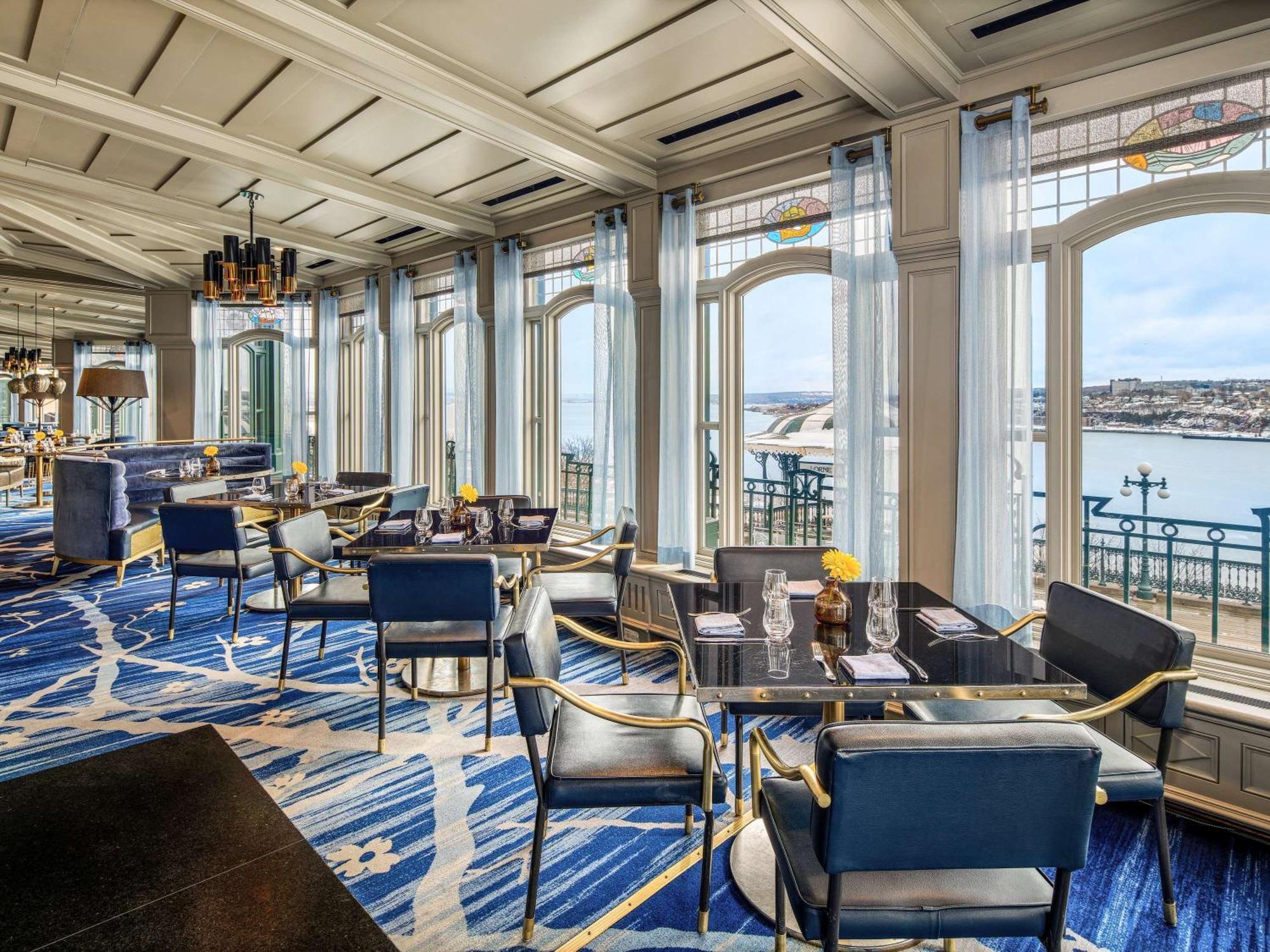 Fairmont Le Chateau Frontenac Квебек Екстериор снимка The Harbor View Room