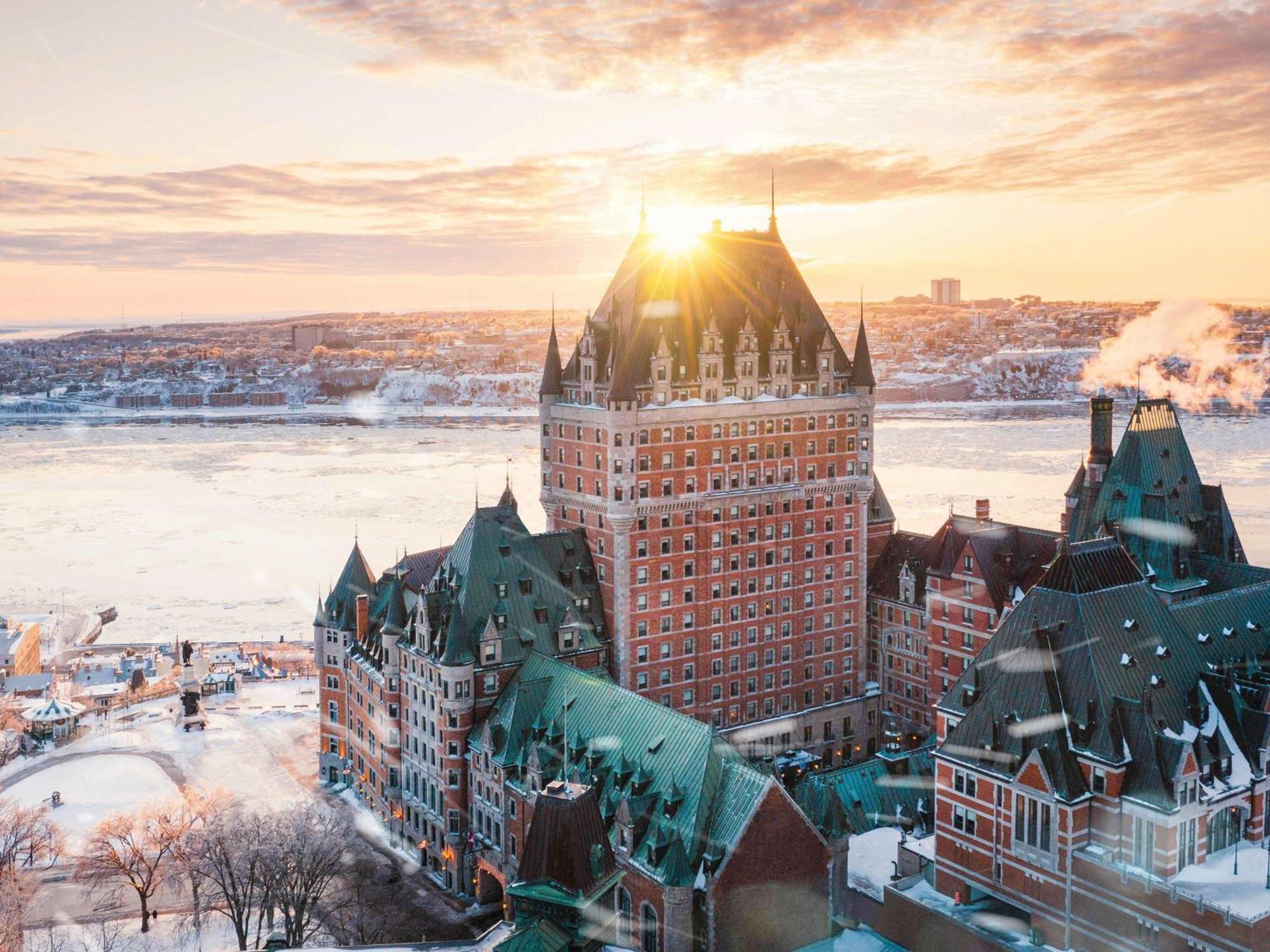 Fairmont Le Chateau Frontenac Квебек Екстериор снимка Château Frontenac
