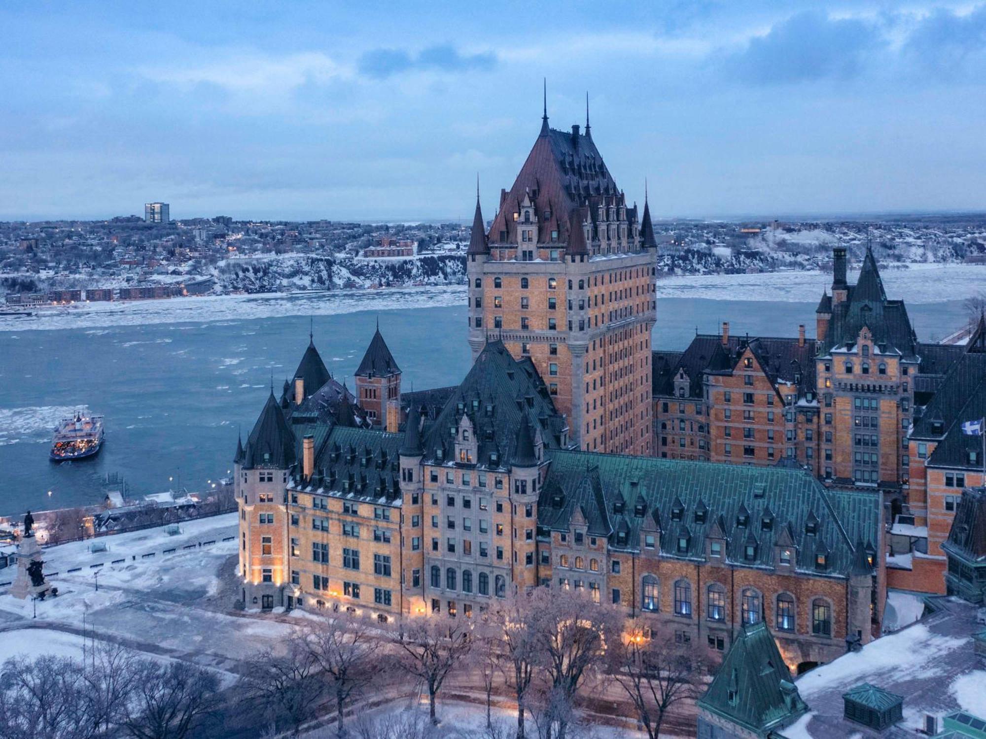 Fairmont Le Chateau Frontenac Квебек Екстериор снимка Château Frontenac